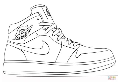 nike jordan kleurplaat|jordan shoes printable.